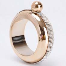 1 件时尚不锈钢隐形酒瓶，适合女士、葡萄酒、酒精、烈酒、派对饮具、夏季礼物