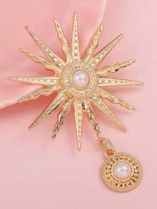 3件珍珠吊坠，适合女士制作项链、头饰、钥匙扣、吊饰、耳环。打造您自己的特色女士珠宝。DIY配饰。婚礼珠宝