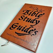 1pc Faux Leather Study Guide Book With Old & New Testament Texts, Prayer Journal & Notes - Durable Binding, Mixed Colors For Personal Or Group Study, Study Books, Study , Group Study Aid, Elegant Script Font, Sturdy Spine Binding - 1pc - View 7