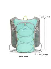 ceionkeust Unisex Lightweight Backpack, Large Capacity Outdoor Cycling Fitness Multifunctional Sports Hiking Backpack, Wearable Vest Style, Suitable For Travel, Commute, Students