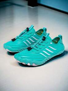 L.S.W.P Men's Casual Lightweight Quick-Drying Breathable Water Shoes, Barefoot Non-Slip Shoes Suitable For Outdoor Beach Surfing Water Sports And Indoor Fitness, Weightlifting, Yoga, Unisex All Season - Moon White - View 13