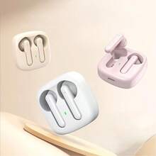 5 Colors Cute Colorful Choices, Wireless Stereo Earphones Sport Headset Touch Control Ln Ear Headphones With Charging Case For Smartphone Extra APP Support For Translation