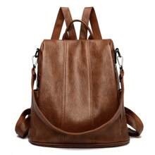Women Backpack Purse PU Leather Anti-Theft Casual Shoulder Bag Fashion Ladies Satchel Bags, School Backpack, School Supplies, School Backpack, School Bag, Backpack For School, Back To School Backpack, School Bookbag, Big Backpack, Backpack School, Back To School Bags, Large Capacity, Waterproof, Lightweight, Portable, Business Casual, Suitable For Teen Girls Women College Students, Teacher, White-Collar Workers, Perfect For Back To School, First Day Of School, College, Work, Business, Commute, Office