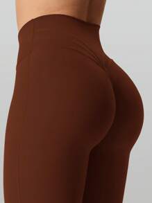 RUNONWHEELS 5 Women Flare Leggings No Front Seam Flare Yoga Pants With Tummy Control Crossover High Waist And Wide Leg Butt Lift Line