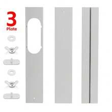 2/3x Portable Window Vent Kit Universal Window Seal For Portable Air Conditioner - White - View 5