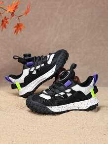 1 Pair Boys' Comfortable & Fashionable Casual Lightweight Breathable Closed Toe Running Sports Sandals, Suitable For Summer