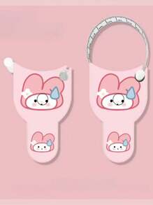 Sanrio Sanrio Comic Muster, Messgerät, Drei Umfangsmaße Lineal, Dimensionslineal, Fitness Lineal, Taillenumfanglineal, Armumfanglineal, Brustumfanglineal, weiches Lederlineal, beidseitig beschriftetes verschleißfestes hochpräzises Selbstrückzugslineal