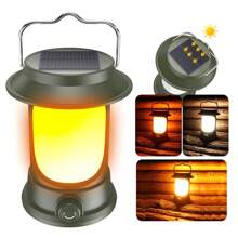 1pc Outdoor LED Camping Lamp With Type-C Charging, Waterproof Tent Light