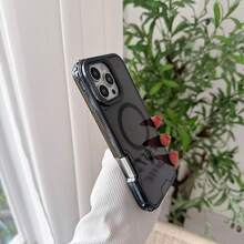 Basic Phone Cases - Màu xanh lá huỳnh quang trong suốt - Xem 5