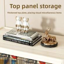 40cm Wide Pp Multi-Layer Detachable Folding Storage Cabinets, Bedroom Clothes Storage Cabinets, Children's Snacks Storage Cabinets, Kitchen Tableware Storage Cabinets Dust-Proof And Clean Storage.