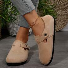 Women Shoes Cork Footbed Comfortable Summer Spring Beach - 杏色 - 查看 10