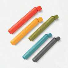 5 Pcs Food Bag Clip - A Magical Tool For Moisture Prevention Of Snacks, Insect Proof Rice And Flour, And Preservation Of Sauces, Increasing Kitchen Cleanliness By 300%!