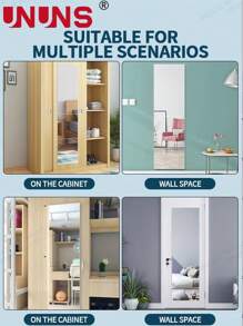 3D 2mm Mirror Tile Wall Stickers, Unbreakable Acrylic Full-Body Mirror Tile, 30cm X 4pcs Flexible Plastic Mirror Tiles, Mirror Tile For Bedroom, Home Gym, Home Decor