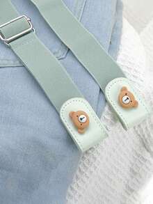 1pc Cartoon Elastic Invisible Belt, Stretchable Seamless Waist Belt, Adjustable Waist Belt For Jeans, Includes Belt Connector Buckle - Multicolor - View 5