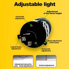 S&D 20000LM H4 LED Headlight Canbus H4 LED Blubs Auto Headlight Double Light For Car High /Low Beam Lens Head Lamps