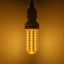 Well Home Lampadina LED luce calda 12W, 1020 lumen, dimensioni 170 x Ø 52 mm; Temperatura Kelvin 3000k; LED in formato DRITTO, spedizione gratuita 24/72.