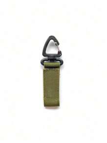 Men's Waist Accessories Outdoor Camping Belt Gear Clip Nylon Key Ring Holder Outdoor Hiking Hook Buckle Utility Hanger Compatible