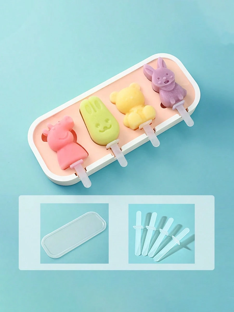 Pink and White Cartoon Model [free Lid + 6 Circulation Sticks]