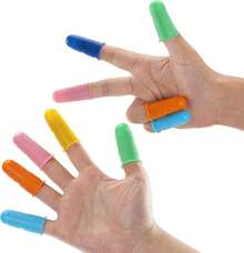 Mr. Pen- Hot Glue Gun Finger Protectors, 24 Pcs, Silicone Thimble Finger Guard For Hot Glue - Pastel - View 8