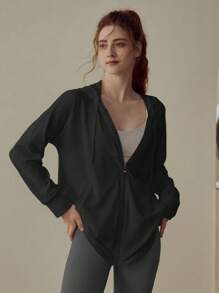 Veste de yoga Top de gamme pour femmes pour l'été, vêtement de sport léger et professionnel pour la course, le jogging du matin