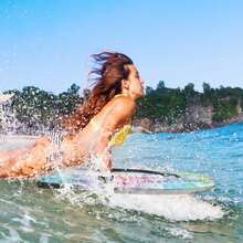 84 CM Lightweight Body Board Paddle Board Boogie Board With HDPE And EPS Core - Multicolor - View 4