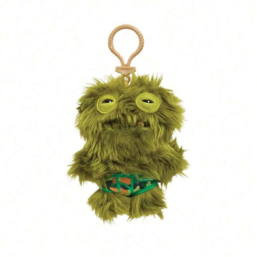 Spin Master Fuggler Funny Ugly Monster Key Rings Official Genuine 5 Inch Soft Plush Keychains Collectible Cute Toy Funny Bag Pendant Doll Holiday Birthday Gift For Kids And Collectors