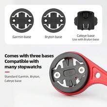 1pc Mountain Bike Aluminum Alloy Speedometer Mount Bicycle Extension Bracket Speedometer Holder Light Mount Cycling Equipment Accessory - Multicolor - View 5