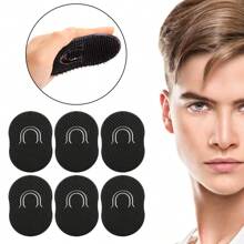 6Pcs Peine Portátil Ligero Masajeador De Palma Para Cabello Hombre