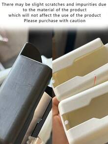 壁挂式手机收纳盒，多功能免钻支架，壁挂式空调/电视遥控器收纳盒 - 彩色 - 查看 7