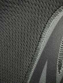 Camiseta deportiva de uniforme de béisbol con botones para hombres, color negro con bordado gráfico "8/24" - Negro - Ver 3