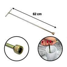 10mm T-Wrench For 62cm Long Washing Machine Agitator Brastemp Electrolux - Multicolor - View 5