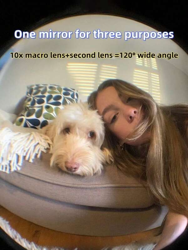 Kit universal de lentes de 3 en 1 con clip, que incluye lente ojo de pez, gran angular y macro, lente panorámica de 180° para selfies y teleobjetivo de 10X, lentes HD multicapa, ideal para viajes, vlogging, transmisiones en vivo y fotografía al aire libre, para todos los teléfonos inteligentes.