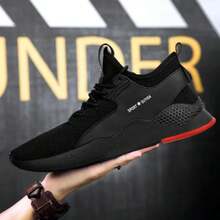 Men Heavy Duty Steel Toe Work Boots Fire Resistant Safety Shoes Anti Puncture Anti Impact Protective Footwear For Construction - 黑色 - 查看 9