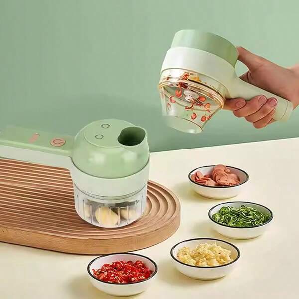 Hachoir électrique portatif à main automatique pour légumes de cuisine