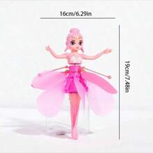 1 pieza - Hada voladora Nuevo 2025 - Dispositivo de vuelo sensorial para niños - Muñeca levitadora - Juguete de avión con control remoto para niñas para uso en exteriores - Regalo de cumpleaños - Juguete de vacaciones - Regalo de Halloween - Regalo de Navidad - Regalo perfecto