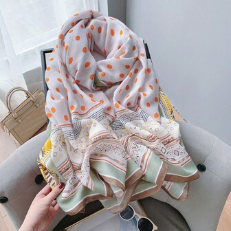 1件装 2025 新款女士围巾 冬季保暖纯色真丝披肩 女士围巾 奢华保暖围巾