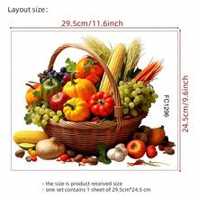 1 Piece Of Kitchen Decoration Wall Sticker Suitable For Home Life, Home Decoration, Living Room, Bedroom, Kitchen Decoration Sticker - Multicolor - View 6