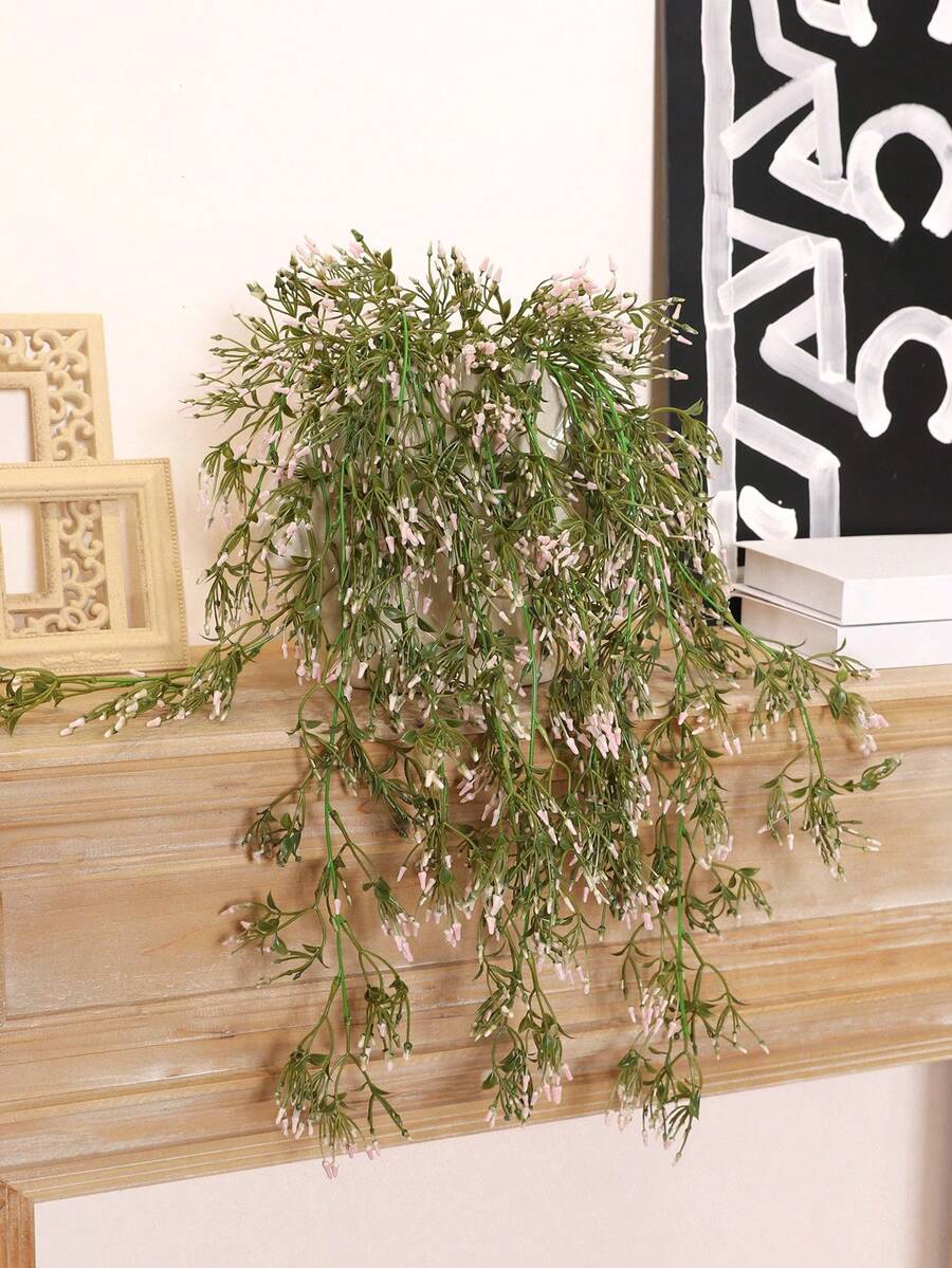 1 件人造辣椒悬挂藤蔓 - 适用于家庭、房间、花环、花园、婚礼、室内外装饰、农舍风格假悬挂藤蔓 - 彩色 - 查看 1