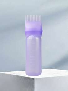 Botella de 120ml para teñir el cabello con peine, champú y herramienta aplicadora - Aplicación de color de cabello fácil y precisa, esencial para volver a la escuela, viajes y vacaciones, accesorios para el cabello para mujeres