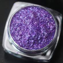 Polvo de mica con brillo multicolor de diamante y camaleón que cambia de púrpura a rojo, usado para arte de uñas, esmalte de uñas, resina epoxi, jabón, velas, bombas de baño, slime
