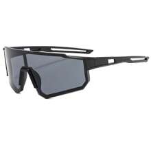 1 Stück Herren Oversized geometrische Rundum-Brille mit coolen Rahmen, weiß, Y2K Mode Sonnenbrille für den Outdoor-Einsatz, täglichen Gebrauch, Augenschutz. Preppy-Schulstil für den Schulanfang