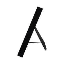 A4 Front Opening Photo Frame Art Drawing Painting Craft Artwork Display Portrait Storage Table Stand Wall Hung Horizontal Vertical Wood Black White Home Office Decor
