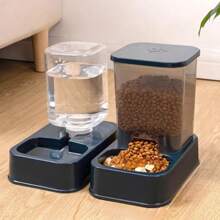 Automatic Cat Feeder And Water Dispenser, Automatic Dog Feeder, Self Feeding Cat Food Dispenser, Dog Food Dispenser, Cat Feeding And Watering Supplies, Cat Water Dispenser, Dog Water Dispenser, Dog Food And Water Dispenser, Food And Water Bowls For Dogs, Cats, Automatic Water Dispenser For Dogs, Cats, Pets - Multicolor - View 20