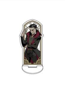 Anime 1pc"Arcane Acrylic Stand11cm,Acrylic Display Stand Person Model, Tabletop And Home Decor,Key Ring Accessories Decor, Id Al-Adjha A Graduation Gift For Friends, Car Accessories Bag Charm Backpack For School