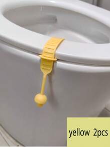 2 pezzi Manico per sollevare il coperchio del water a forma di fungo, sollevatore igienico per coperchio del bagno, strumento pratico per il water (adatto per tutti i water), senza batteria