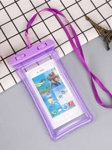 Waterproof Phone Pouch With Lanyard, Lightweight Plastic Dry Bag, Waterproof And Touch Screen Supported, Fits 15/14/13/12/11, Galaxy And Other Phones Up To 7 Inches - Essential For Beach & Travel, Beach Accessories, Pool Float