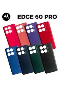 Case Cover + Hydrogel Film Compatible For Moto Edge 60 Pro - Màu xanh hải quân - Xem 3