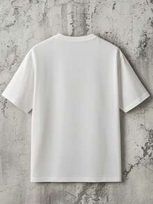 1pcs Hypnotic Spiral Men's Funny TShirts   Graphic Tees 100% Pure Cotton Ideal Choice For Casual Wear - White - View 3