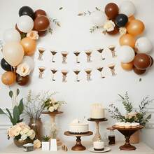 Concentrated Coffee Martini Wreath Banner, Suitable For Slightly Larger Birthday Decorations, Concentrated Coffee Martini Themed Party Decorations - Multicolor - View 8