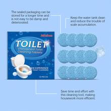 Toilet Cleaning Effervescent Tablets, Daily Household Bathroom Descaler, Deodorizer & Cleaning Tablet - Multicolor - View 8